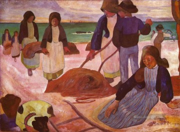 Algensammler Paul Gauguin Ölgemälde
